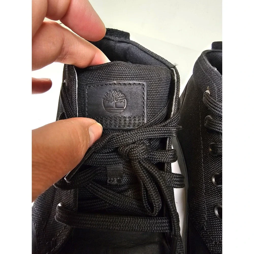 Timberland Groveton Chukka Mens Black Sneaker Boots